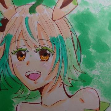 リーフィア擬人化
