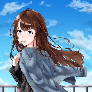 風に揺られて