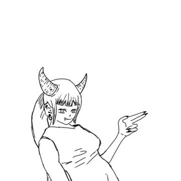 地獄はこっちです(悪魔)