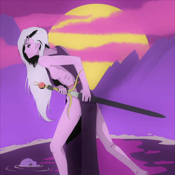 Gwen, Necromancer, Retro