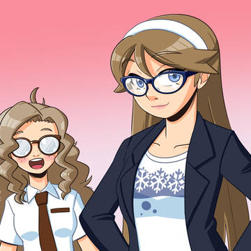 Marie and Mégane