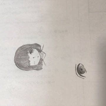 妹の描いた落書き
