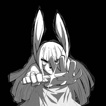 吾輩の大好きなウサギ