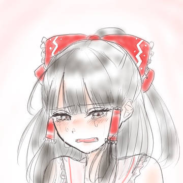 泣き霊夢