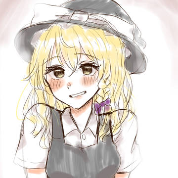 照れ魔理沙