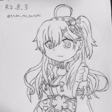 Vファンアート(シャーペン等)