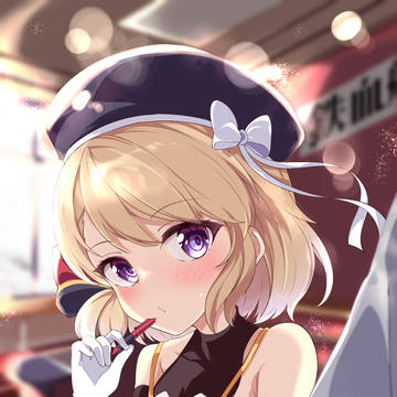 真面目に頑張ってると顔のぞき込んでくるニーミちゃん