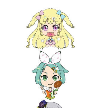 マイドリのラミカイラスト