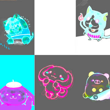 手ブロでかいたもの