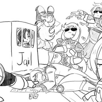 Draw The Squad - Team Valkyrie