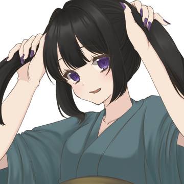 手ツインテ