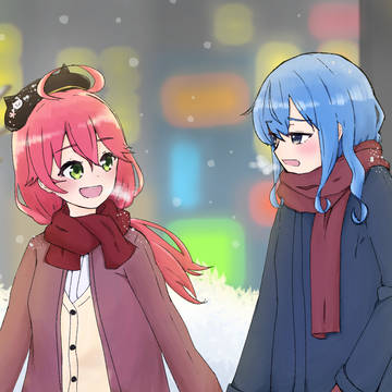 雪遊び