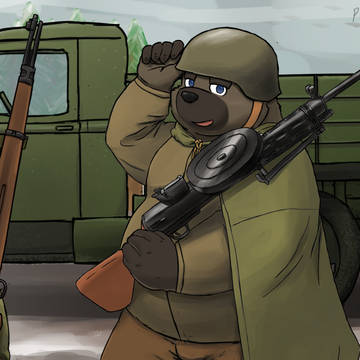 On the March
