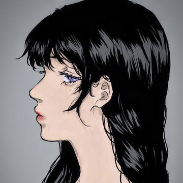 泣きボクロの女の子