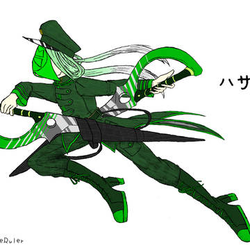 擬人化ハサミ