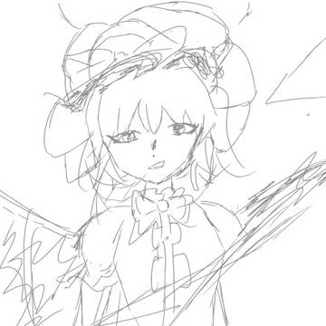 おぜう落書きするの巻