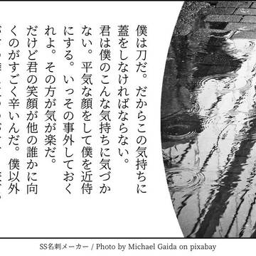 にかさにssログ（ハッピーエンド）