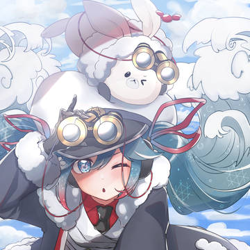 雪ミクちゃん!