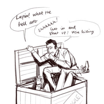 Hiding in a box