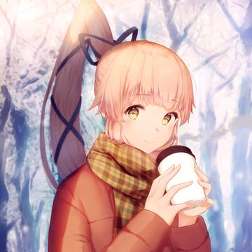 冬のお出かけ由良さん