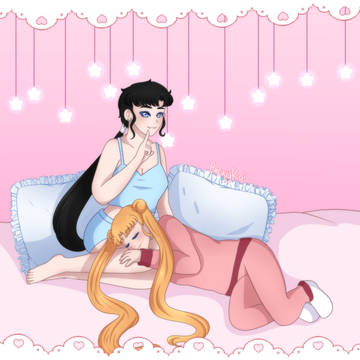 odango is sleeping!