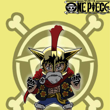 Monkey D. Luffy dressrosa chibi