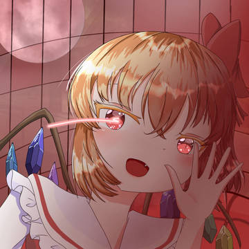 紅い月 フランドールスカーレット