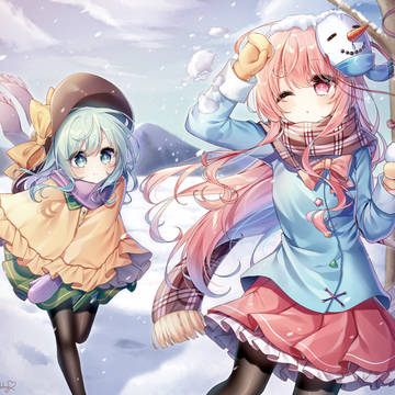 雪合戦!