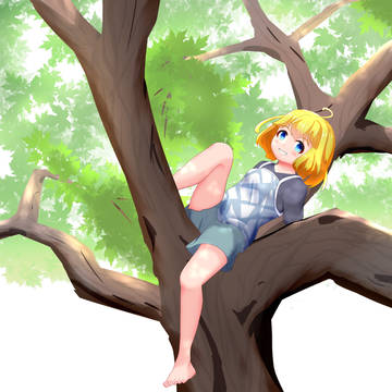 木登りレモンちゃん