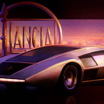 Bertone,Lancia Stratos Zero