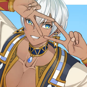 イブラヒム2周年おめでとうの絵