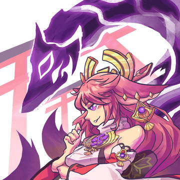 Yae miko fanart