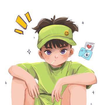 Green boy