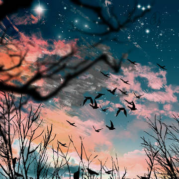 黄昏時