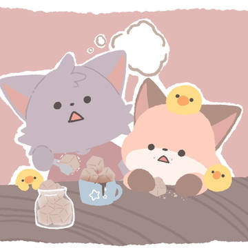すっとぼけおおかみさん&ユズキくん