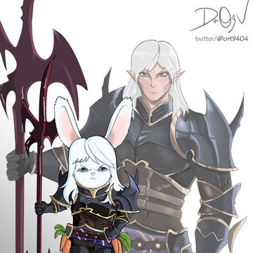 Scions as Loporrits/ Estinien