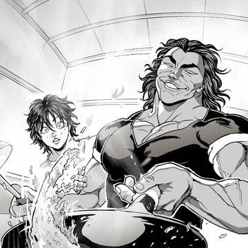 チャーハンを作る範馬勇次郎 pic