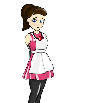 Maid to play - latex uniform