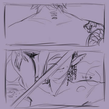 OCs- Biche and Minou make up