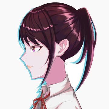 横顔
