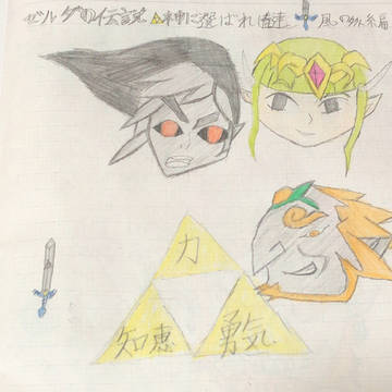 高校時代のホコリ被ったイラスト