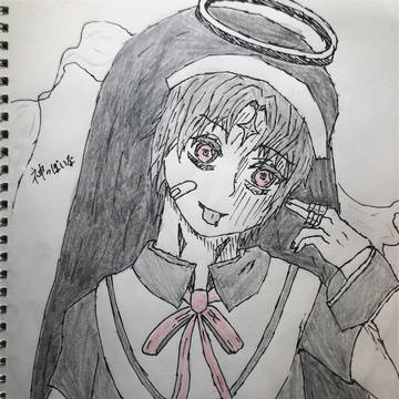 神っぽいな【模写】