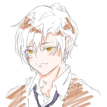 初描き