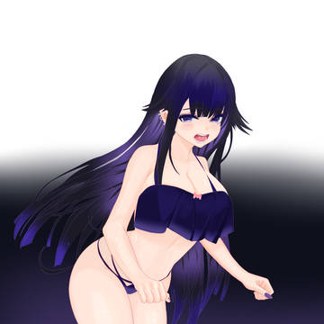 Purple and Blue