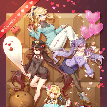 ♡原神バレンタインデー♡