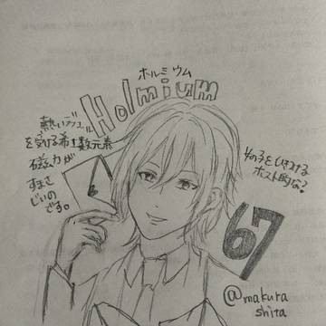 元素擬人化　67holmium