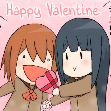 バレンタインデーは女の子が女の子にチョコを渡す日だそうです