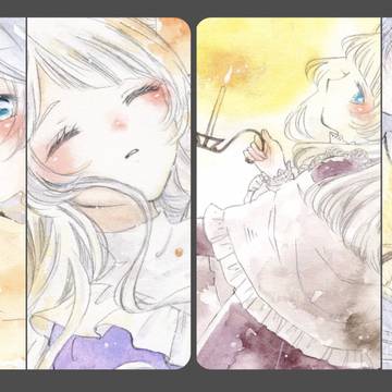 「夜を灯す」ドローイング