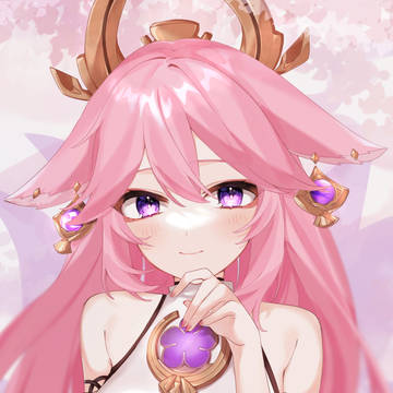 八重神子祈願絵