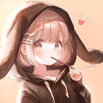うさぎパーカー